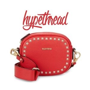 Valentino by Mario Valentino Leather Crossbody Bag